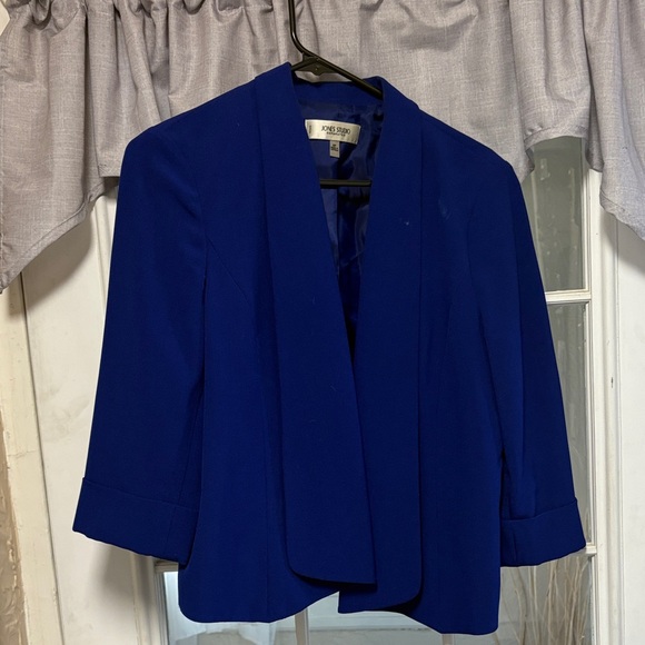 Jones New York Jackets & Blazers - Jones New York Women's Royal Blue Blazer